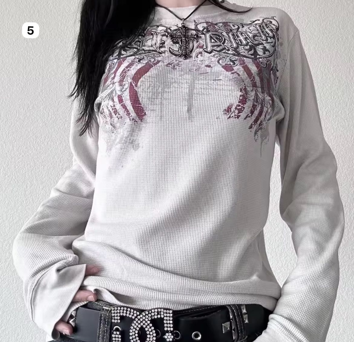 Breathable Y2k Shirts: Long Sleeves