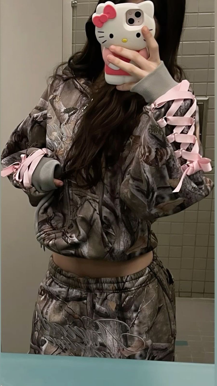 Forbiddin Zip Hoodie Winter NC Set