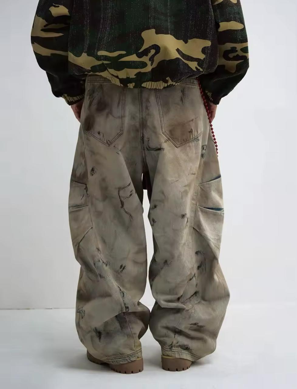 DamagedClub Baggy Beige.
