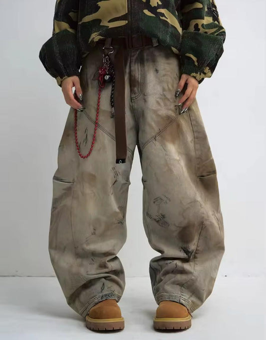 DamagedClub Baggy Beige.