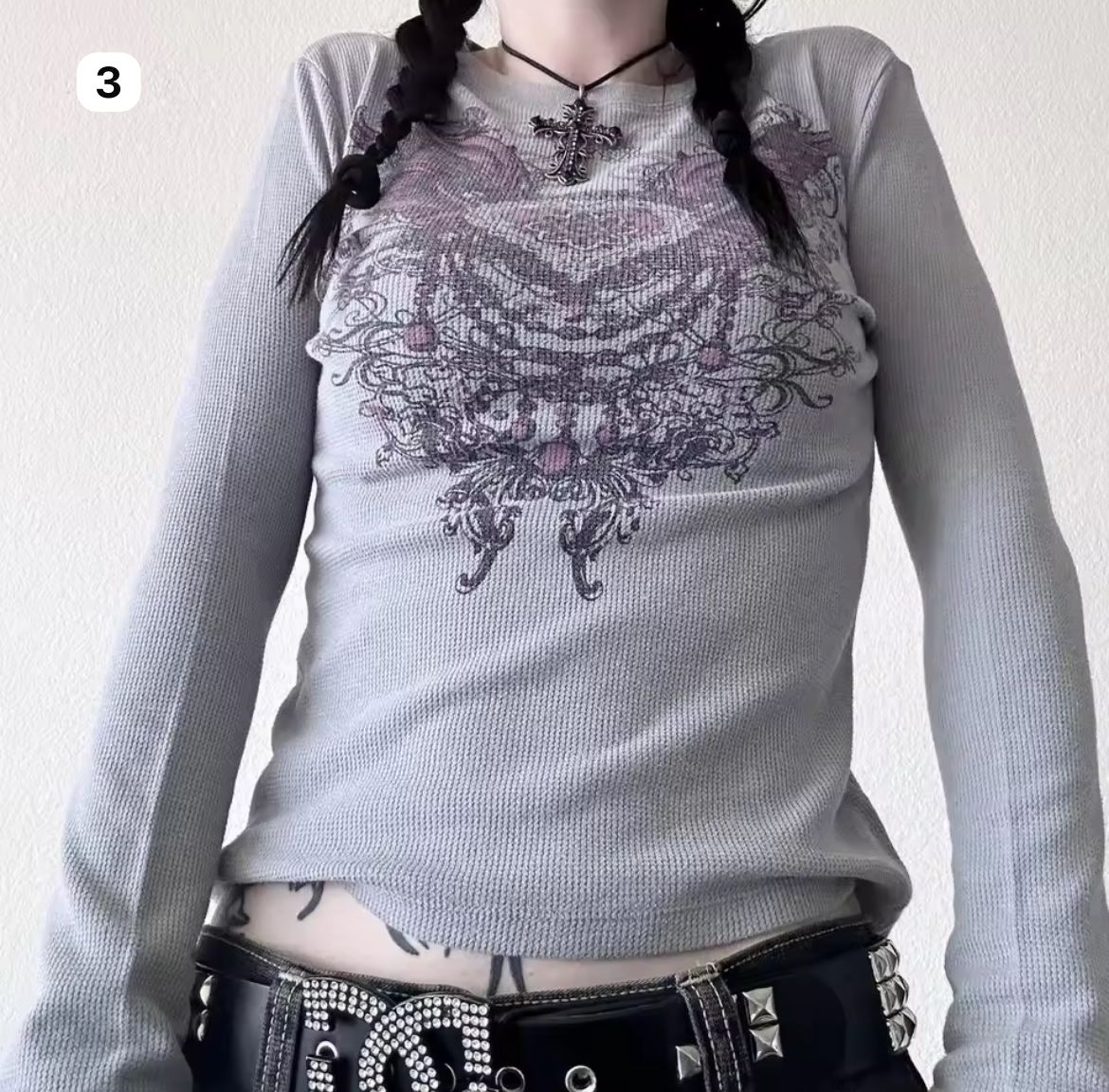 Breathable Y2k Shirts: Long Sleeves