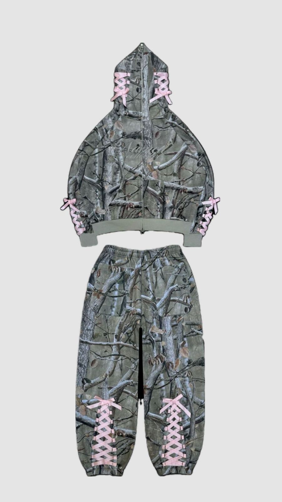 Forbiddin Zip Hoodie Winter NC Set